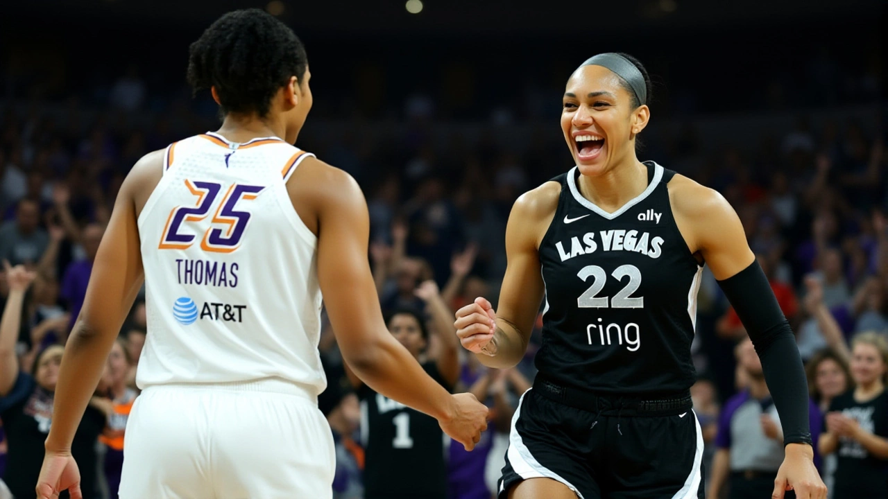 Aces Edge Mercury 89-86 in Game 1 of Historic 2025 WNBA Finals