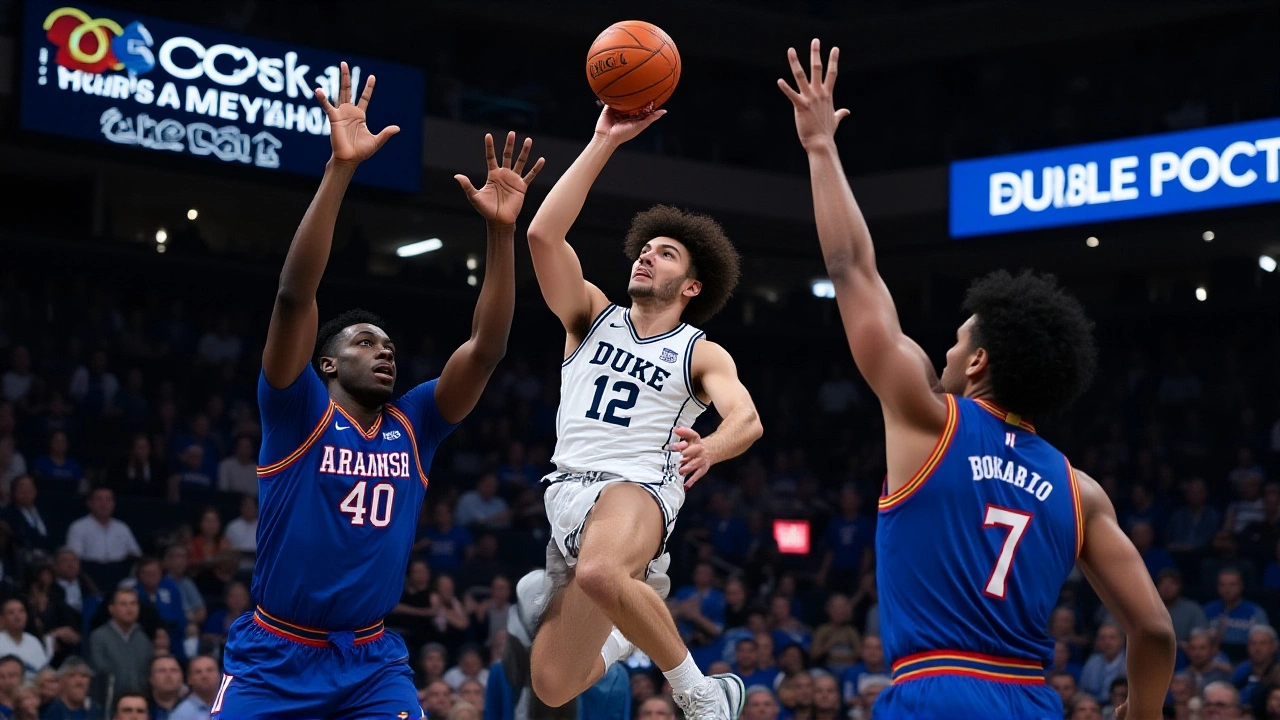 Duke vs. Arkansas Lights Up United Center in 2025 CBS Thanksgiving Classic
